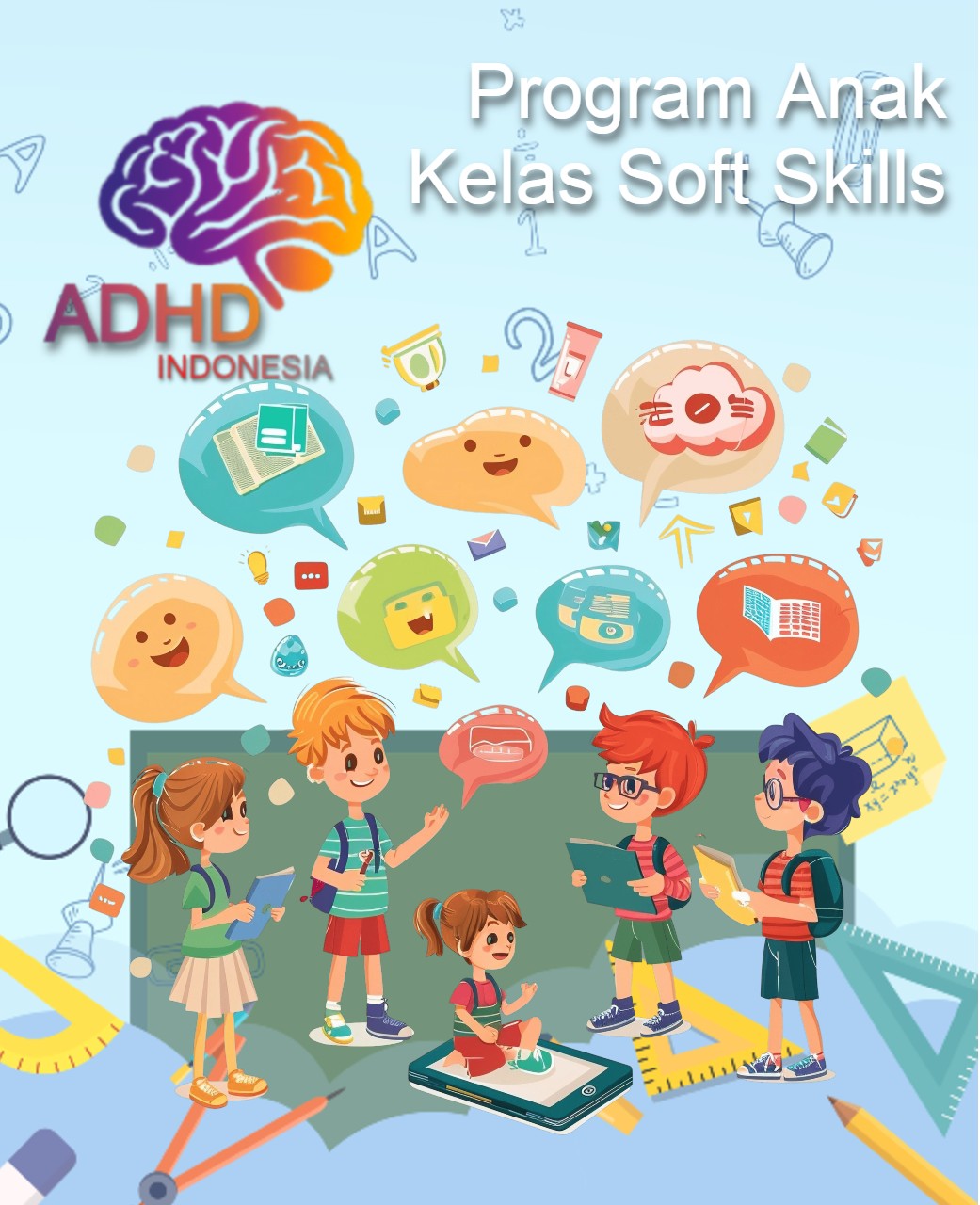 Program ADHD Indonesia Kabupaten Lamandau Kelas Soft Skills Anak ADHD